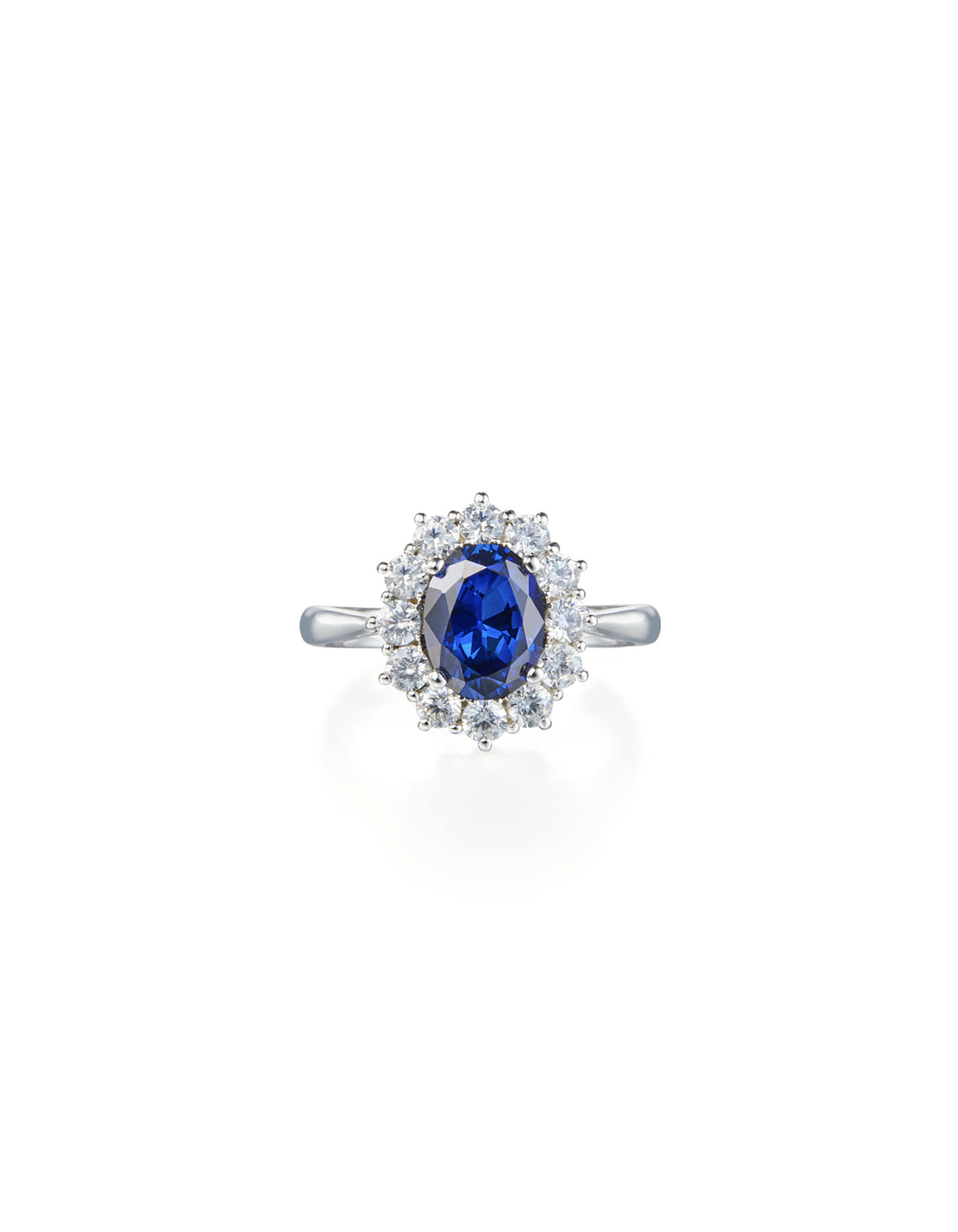 2ct Blue Sapphire Royal Ring